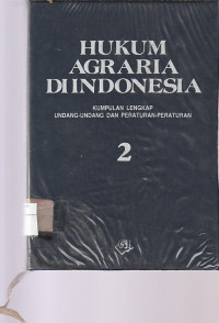 Image of Hukum agraria di indonesia 2