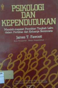 Image of Psikologi dan Kependudukan