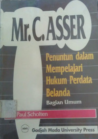 Image of penuntun dalam mempelajari hukum perdata belanda
