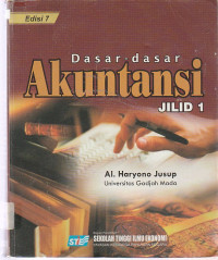 Image of dasar-dasar akuntansi jilid I
