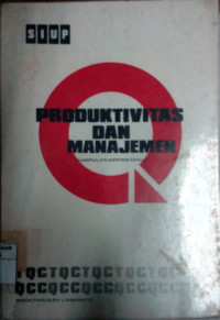 Image of Produktivitas dan Manajemen