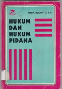 Image of HUKUM DAN HUKUM PIDANA