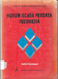 Image of Hukum acara perdata indonesia