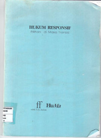 Image of Hukum responsifrnpilihan dimasa transisi