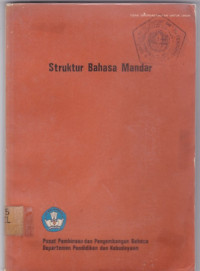 Image of Struktur bahasa mandar