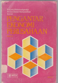 Image of Pengantar ekonomi perusahaan buku 1