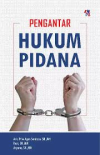 Image of PENGANTAR HUKUM PIDANA