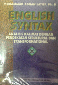 Image of English Syntax Analisis Kalimat Dengan Pendekatan Structural Dan Transformational