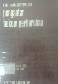 Image of Pengantar Hukum Perburuhan