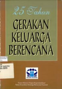 Image of 25 tahun gerakan keluarga berencana