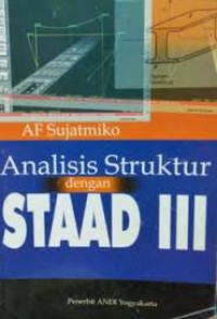 Image of analisa struktur dengan Staad III