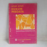 Image of AZAS-AZAS HUKUM PERDATA