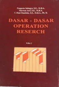 Image of Dasar-dasar operations research