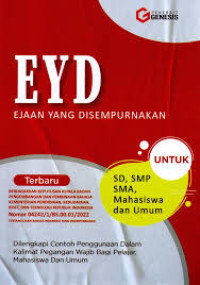 Image of EYD EJAAN YANG DISEMPURNAKAN