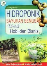 Image of Hidroponik sayuran semusim untuk bisnis dan hobi