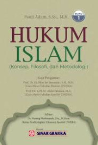 Image of HUKUM ISLAM KONSEP, FILOSOFI, DAN METODOLOGI