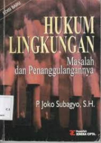 Image of Hukum lingkungan masalah dan penanggulangannya