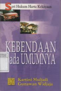 Image of kebendaan pada umumnya
