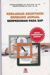 Image of kebijakan akuntansi berbasis akrual berpedoman pada SAP