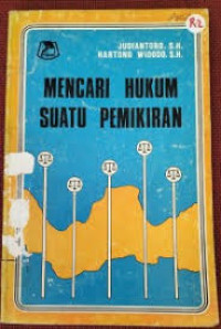 Image of Mencari Hukum suatu pemikiran