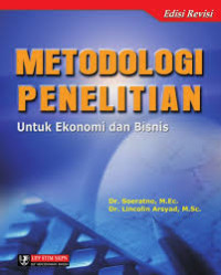 Image of METODOLOGI PENELITIAN UNTUK EKONOMI DAN BISNIS