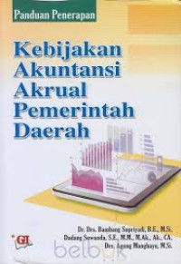 Image of panduan penerapan kebijakan akuntansi akrual pemerintah daerah, BI