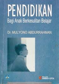 Image of PENDIDIKAN BAGI ANAK BERKESULITAN BELAJAR