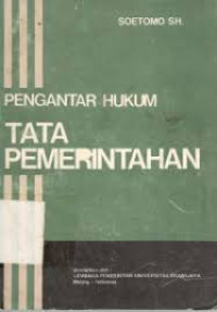Image of Pengantar Hukum Tata Pemerintahan
