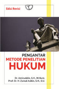 Image of PENGANTAR METODE PENELITIAN HUKUM