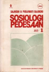 Image of sosiologi pedesaan jilid 1