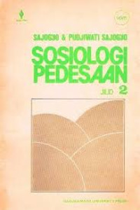 Image of sosiologi pedesaan jilid 2