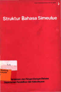 Image of Struktur Bahasa Simeulue