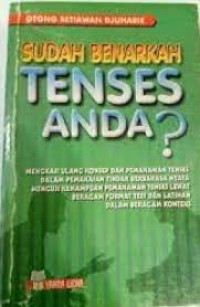 Image of Sudah benarkah tenses anda?
