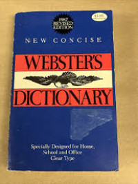 Image of webster's illustrated dictionary