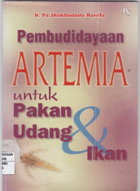 Image of Pembudidayaan artemia untuk pakan udang & ikan