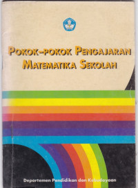 Image of Pokok-pokok pengajaran matematika sekolah