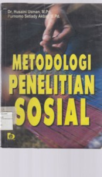 Image of METODOLOGI PENELITIAN SOSIAL